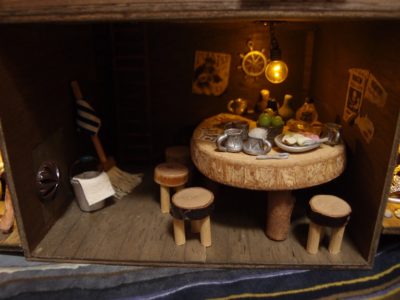 海賊船の食堂