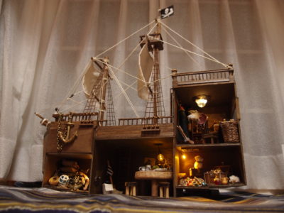 海賊船ドールハウス